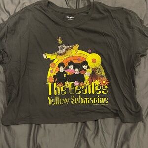 Old Navy Women’s Cropped Yellow Submarine T-Shirt